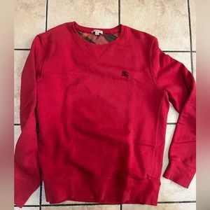 Vintage Burberry crew neck sweater size XL
